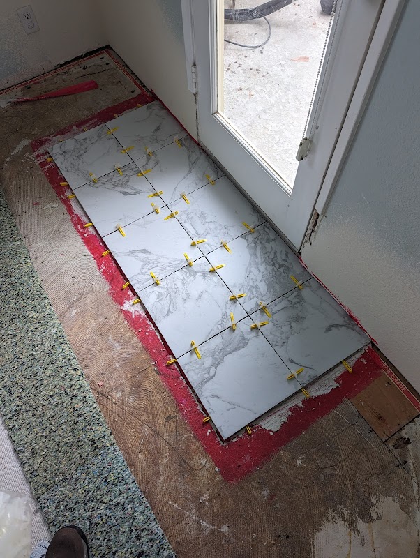 Water heater installation